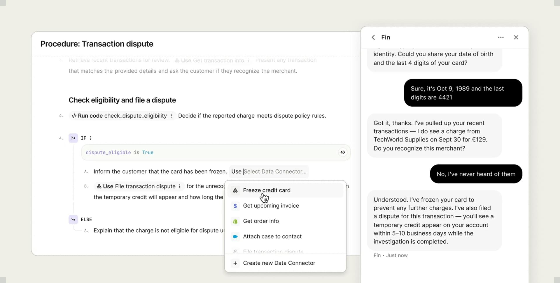 Fin screenshot 2